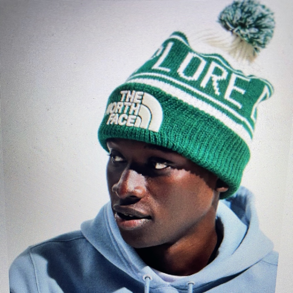 The North Face Retro TNF Pom Pom Beanie